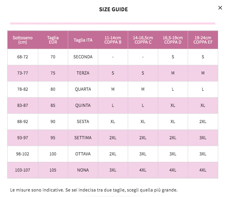 GISELLA - Reggiseno push-up senza cuciture