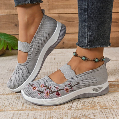 ROSANIA - Ballerine con ricamo floreale