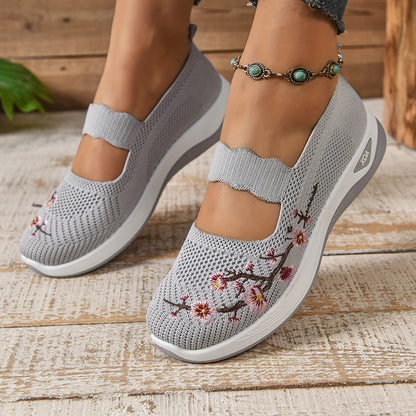 ROSANIA - Ballerine con ricamo floreale