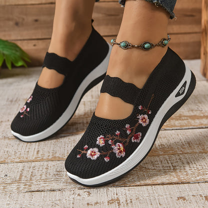 ROSANIA - Ballerine con ricamo floreale