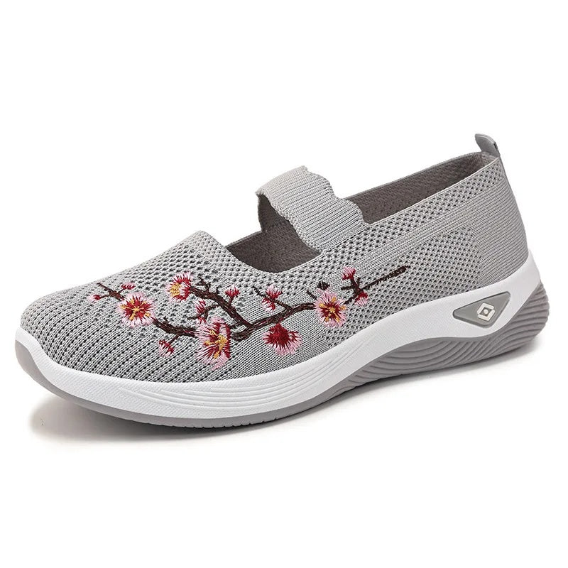 ROSANIA - Ballerine con ricamo floreale