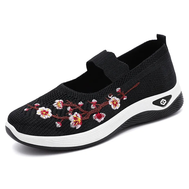 ROSANIA - Ballerine con ricamo floreale