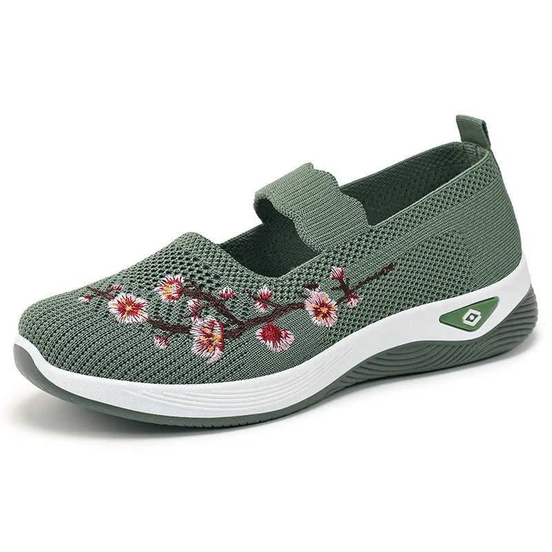 ROSANIA - Ballerine con ricamo floreale
