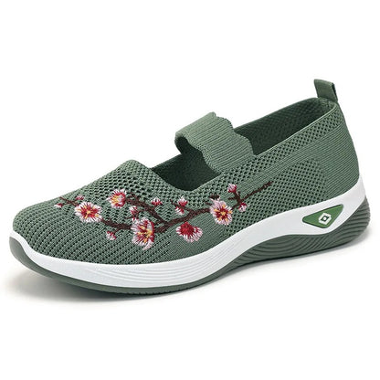 ROSANIA - Ballerine con ricamo floreale
